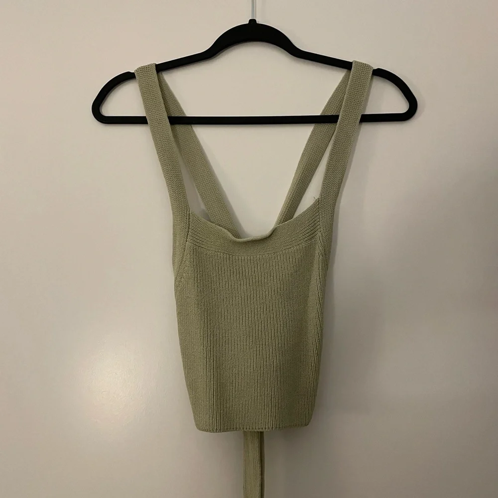 Wilfred Sage Green Knit Camisole - Picture 1 of 5